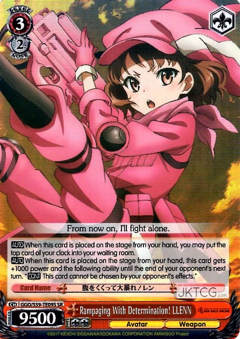 Rampaging With Determination! LLENN (SR)