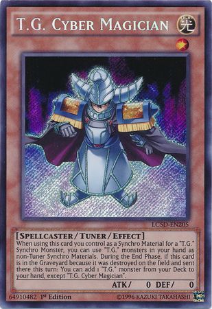 T.G. Cyber Magician - LC5D-EN205 - Secret Rare 1