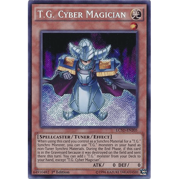 T.G. Cyber Magician - LC5D-EN205 - Secret Rare
