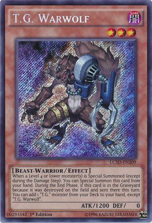 T.G. Warwolf - LC5D-EN209 - Secret Rare 1