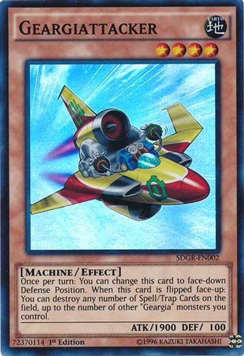 Geargiattacker - SDGR-EN002 - Super Rare (jugada)
