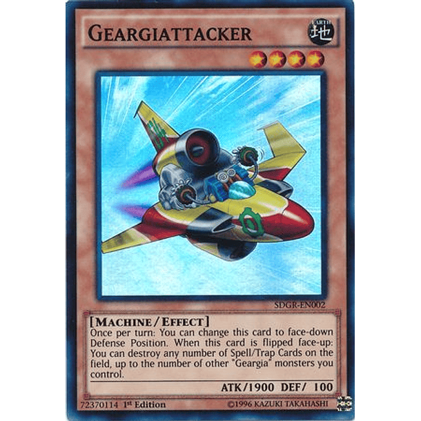 Geargiattacker - SDGR-EN002 - Super Rare (jugada)