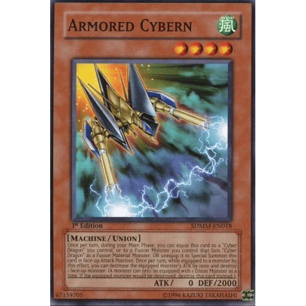 Armored Cybern - SDMM-EN018 - Common