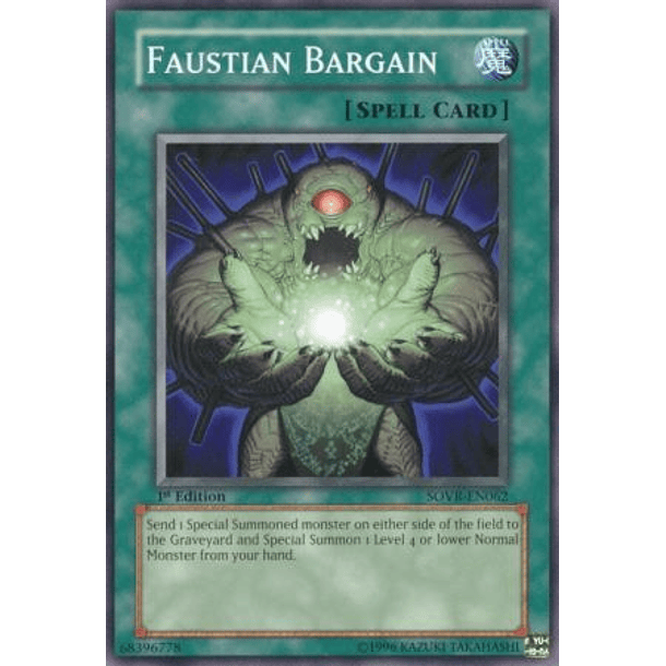 Faustian Bargain - SOVR-EN062 - Common