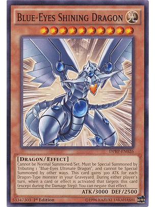 Blue-Eyes Shining Dragon - DPRP-EN026 - Common