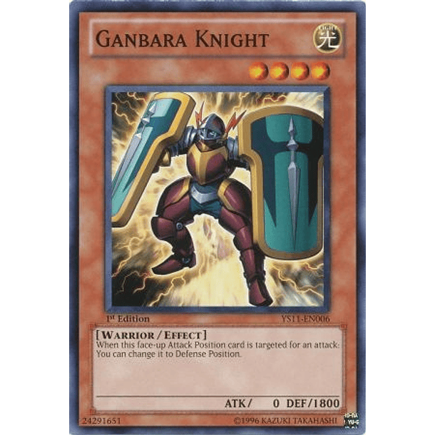 Ganbara Knight - YS11-EN006 - Common