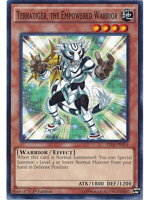 Terratiger, the Empowered Warrior - YS14-EN014 - Common