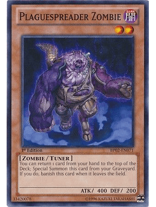 Plaguespreader Zombie - BP02-EN071 - Common