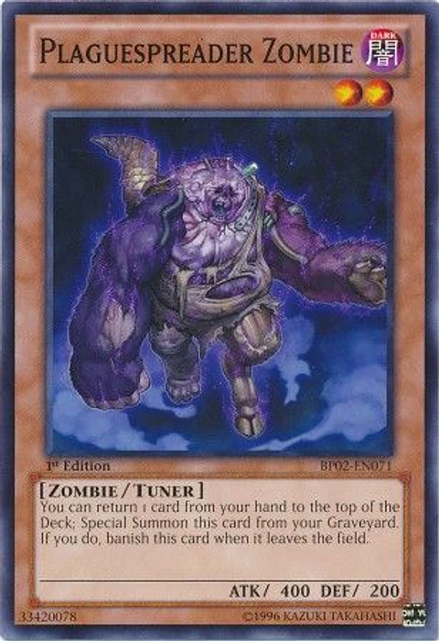 Plaguespreader Zombie - BP02-EN071 - Common