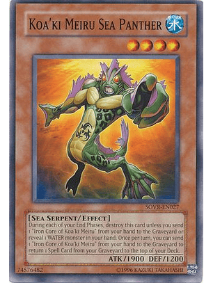 Koa'ki Meiru Sea Panther - SOVR-EN027 - Common