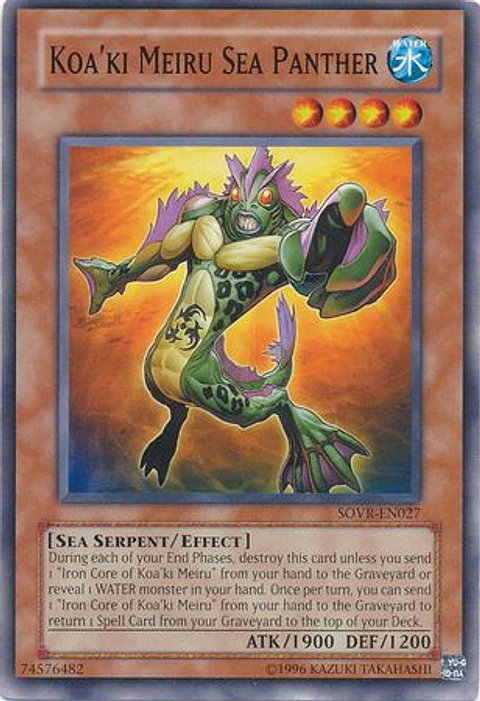 Koa'ki Meiru Sea Panther - SOVR-EN027 - Common