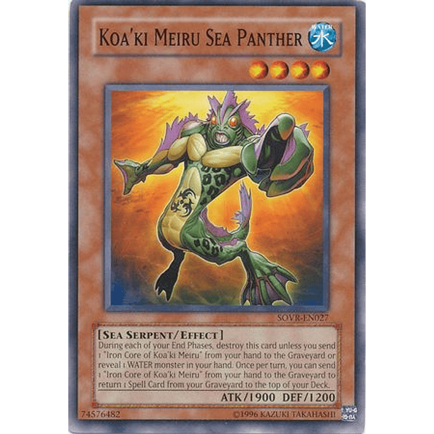 Koa'ki Meiru Sea Panther - SOVR-EN027 - Common
