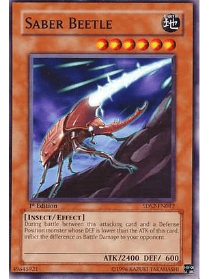 Saber Beetle - 5DS2-EN012 - Common