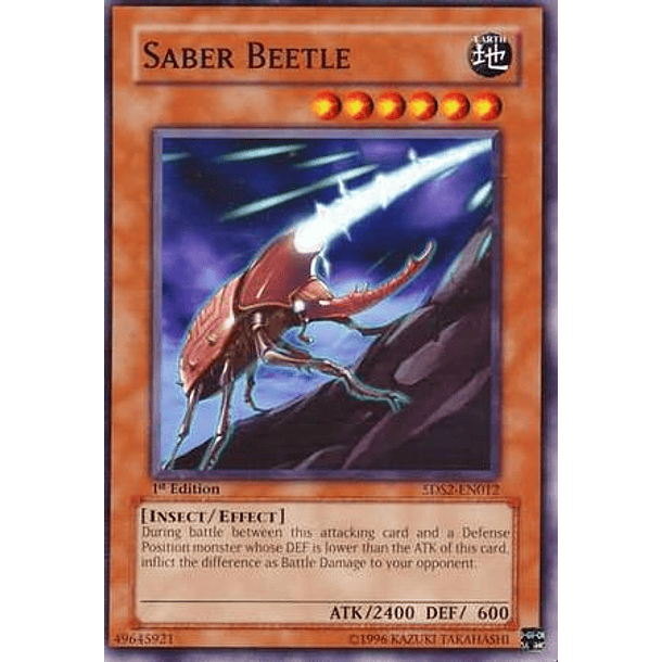 Saber Beetle - 5DS2-EN012 - Common