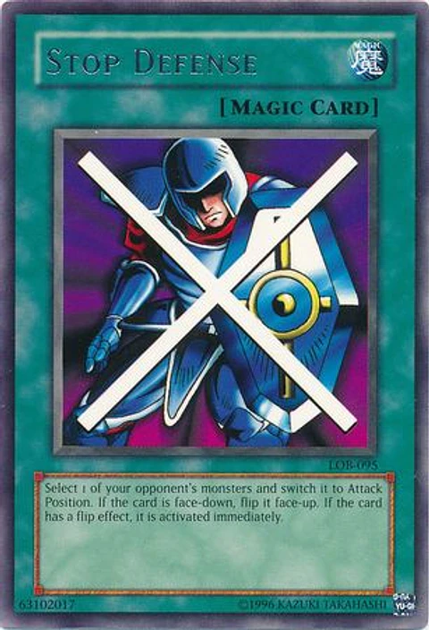 Stop Defense - LOB-E75 - Rare (jugada)