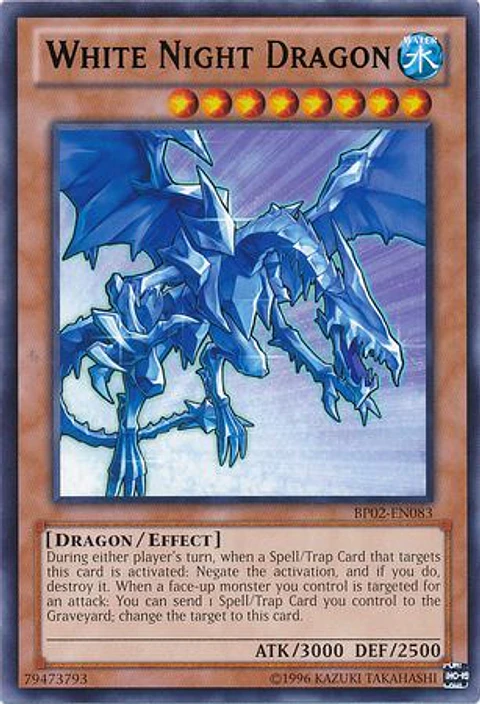 White Night Dragon - BP02-EN083 - Rare