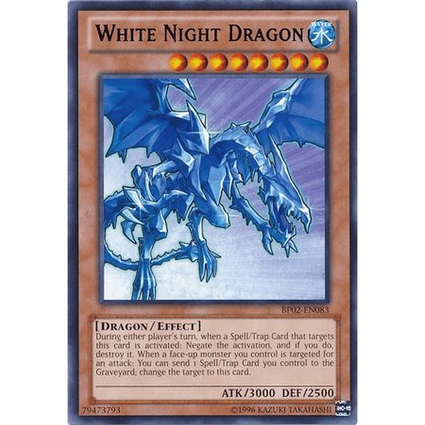 White Night Dragon - BP02-EN083 - Rare