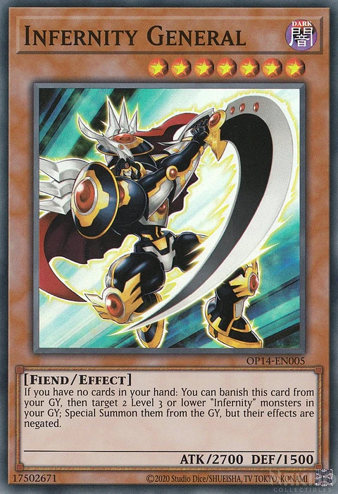 Infernity General - OP14-EN005 - Super Rare