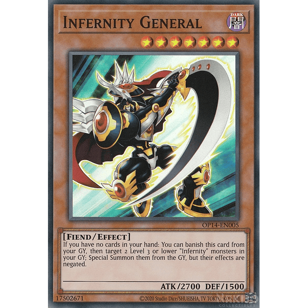 Infernity General - OP14-EN005 - Super Rare