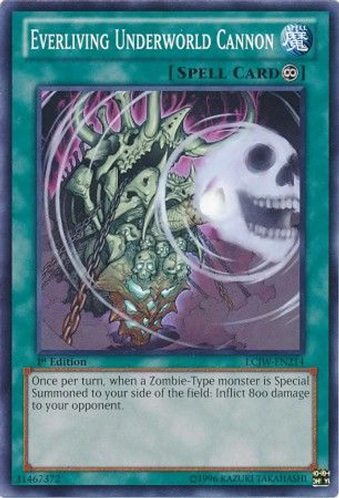 Everliving Underworld Cannon - LCJW-EN214 - Common