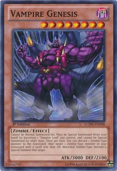 Vampire Genesis - LCJW-EN198 - Common