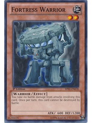 Fortress Warrior - BP02-EN078 - Common 