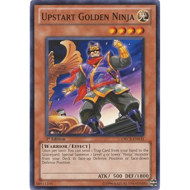 Upstart Golden Ninja - ORCS-EN031 - Common