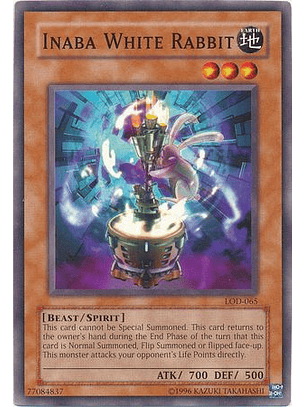 Inaba White Rabbit - LOD-065 - Common (daño menor)