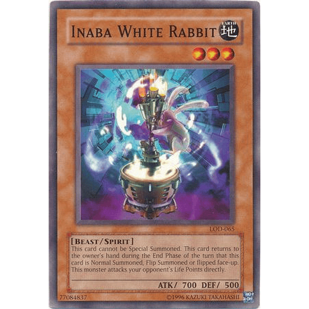 Inaba White Rabbit - LOD-065 - Common (daño menor)