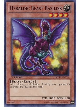 Heraldic Beast Basilisk - CBLZ-EN013 - Common 