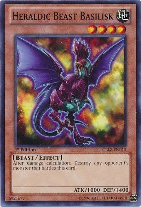 Heraldic Beast Basilisk - CBLZ-EN013 - Common 