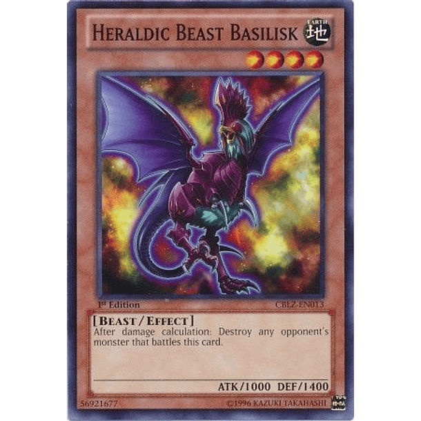 Heraldic Beast Basilisk - CBLZ-EN013 - Common 