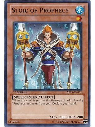 Stoic of Prophecy - ABYR-EN021 - Common