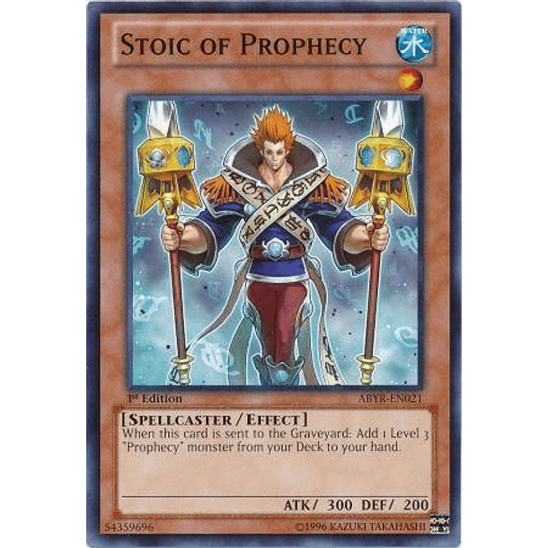 Stoic of Prophecy - ABYR-EN021 - Common
