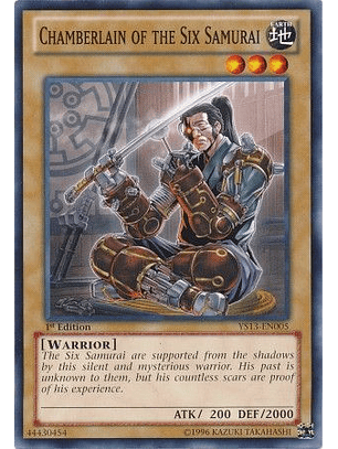Chamberlain of the Six Samurai - YS13-EN005 - Common