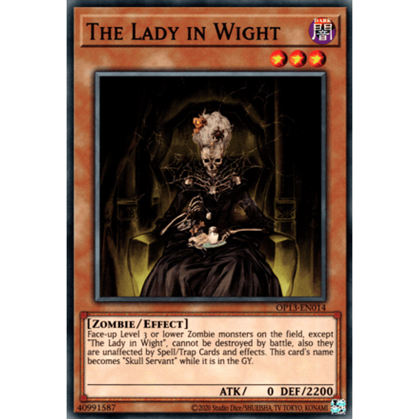 The Lady in Wight - OP13-EN015 - Common 