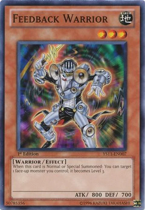 Feedback Warrior - YS11-EN007 - Common