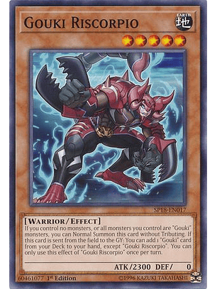 Gouki Riscorpio - SP18-EN017 - Common 