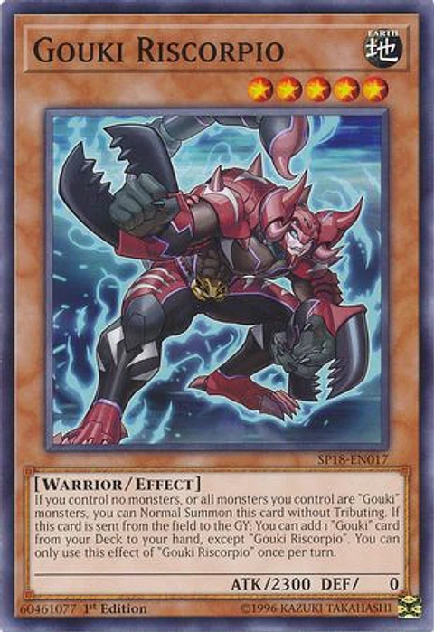 Gouki Riscorpio - SP18-EN017 - Common 
