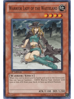 Warrior Lady of the Wasteland - YS11-EN020 - Common (jugada)