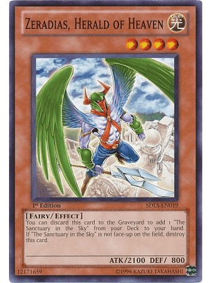 Zeradias, Herald of Heaven - SDLS-EN019 - Common