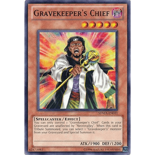 Gravekeeper's Chief - SDMA-EN011 - Common