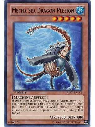 Mecha Sea Dragon Plesion - ABYR-EN033 - Common