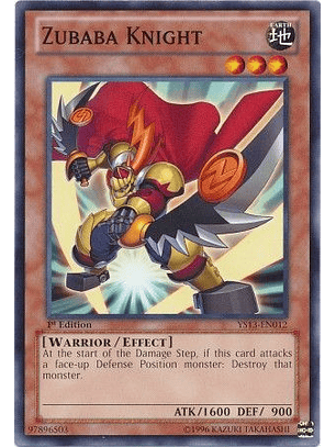 Zubaba Knight - YS13-EN012 - Common