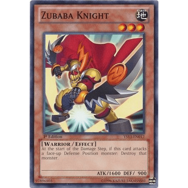 Zubaba Knight - YS13-EN012 - Common