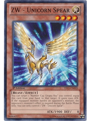 ZW - Unicorn Spear - YS13-EN018 - Common