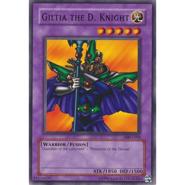Giltia the D. Knight - MRD-094 - Common (jugada)