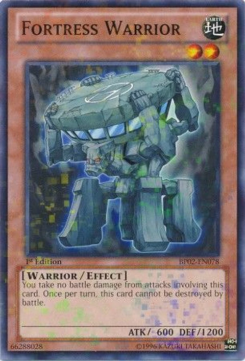Fortress Warrior - BP02-EN078 - Mosaic Rare