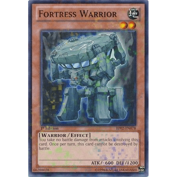 Fortress Warrior - BP02-EN078 - Mosaic Rare