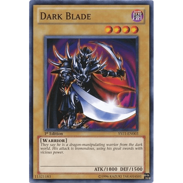 Dark Blade - YS11-EN003 - Common